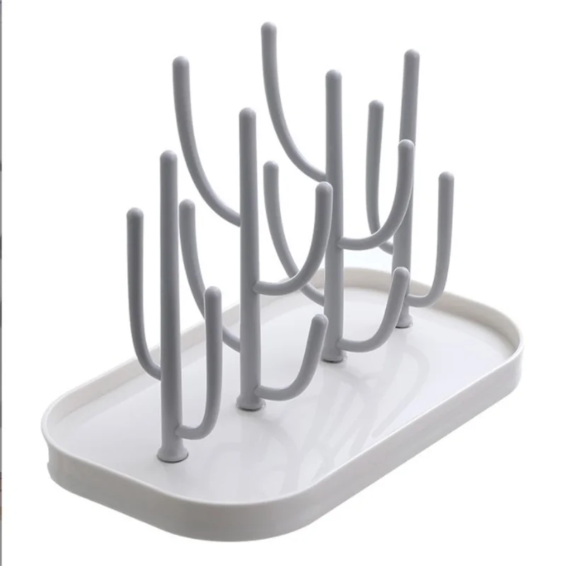 Baby Feeding Bottle Drain Drying Racks Cute Portable Cup Holder Multifunctional Baby Bottle Racks