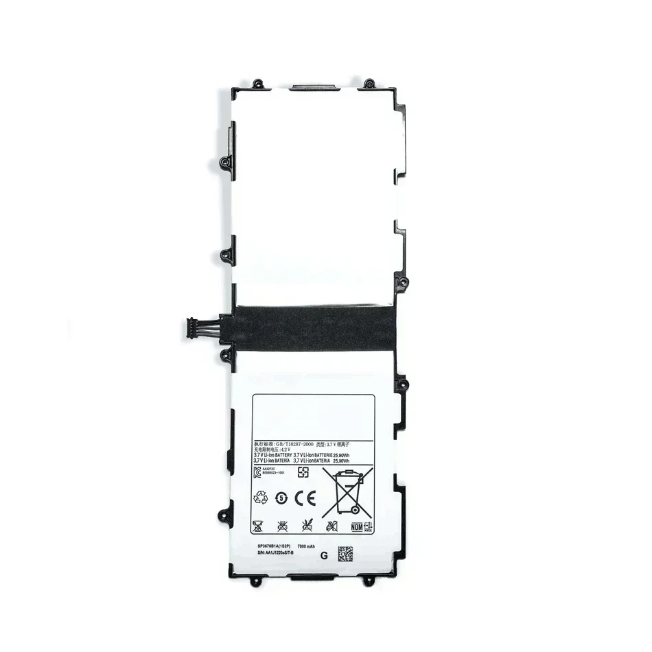 Tablet Battery 7000mAh SP3676B1A(1S2P) for Samsung GALAXY Note 10.1 GT N8000 N8010 N8020 GT P7500 P7510 Tab 2 P5100 Batteries