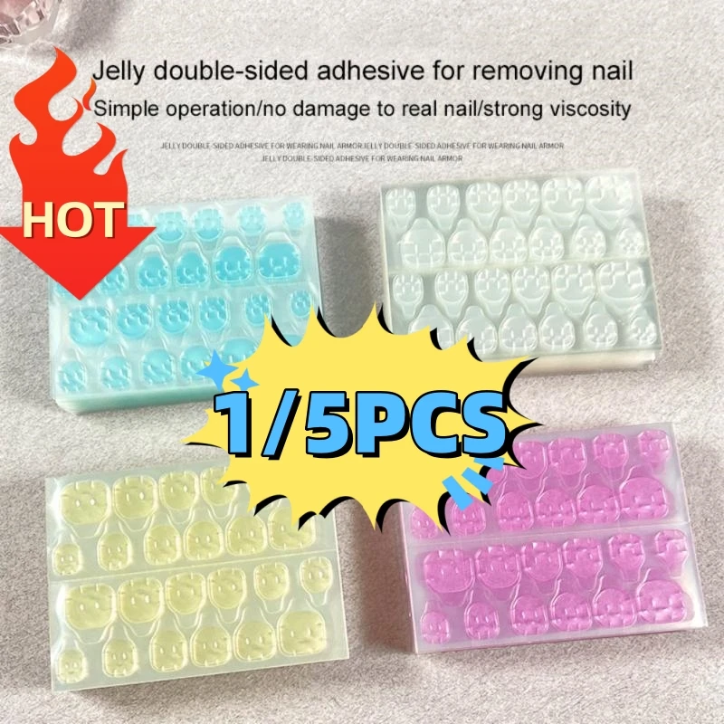 Jelly Gel Nail Enhancement Patch Ultra Thin Use All Environmentally Friendly Materials Convenient Nail Tools Firm And Removable
