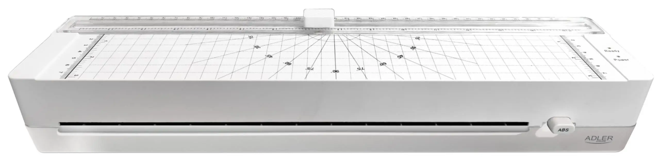 Weißer A3/A4-Laminator mit schneller und sicherer Verkleidung, Anti-Verschlag-System, Starter-Kit komplett
