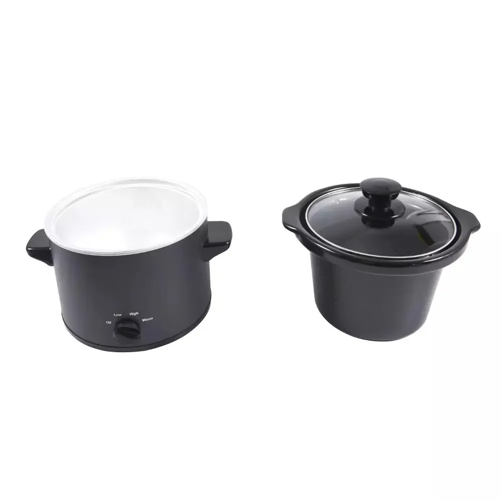 Fl-1500 Hot Selling Kitchen Appliance Digital Crock Pot 150W 1.5 QT Manual Slow Cookers 3