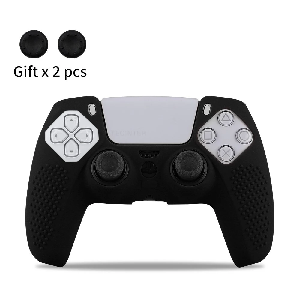 Silicone Protective Cover Sleeve for Gaming Controller with Joystick Grips