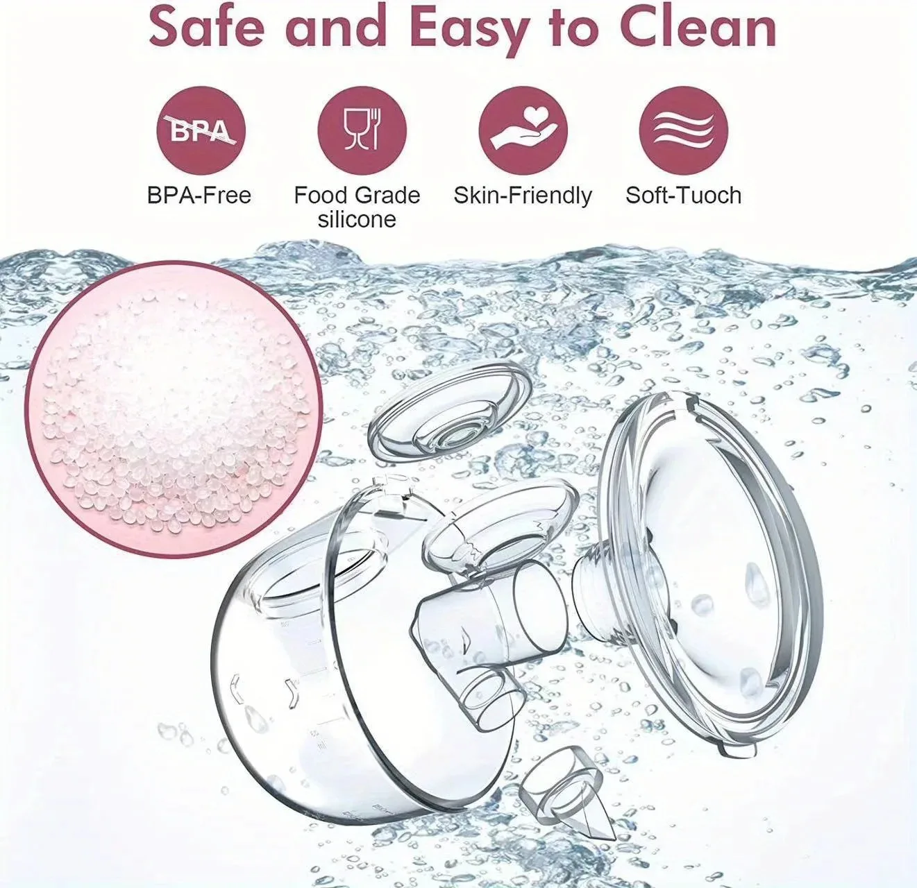 Wearable Electric Breast Pump Silent Hands-free Milk Extractor_voghion.com
