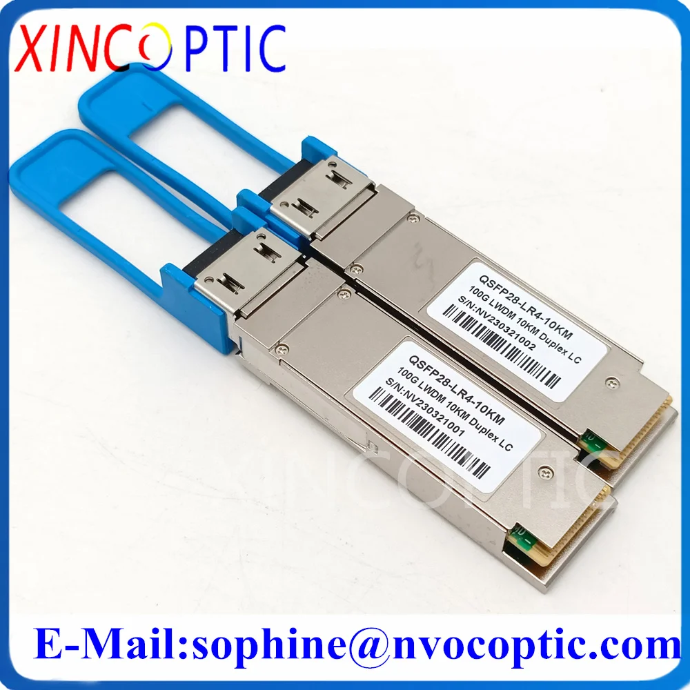 

2Pcs QSFP28 100G LR4 10KM 100GBase-LR4 Optical Module (1310nm ) COB LAN-WDM LWDM Duplex LC Fiber Transceiver For Cisco