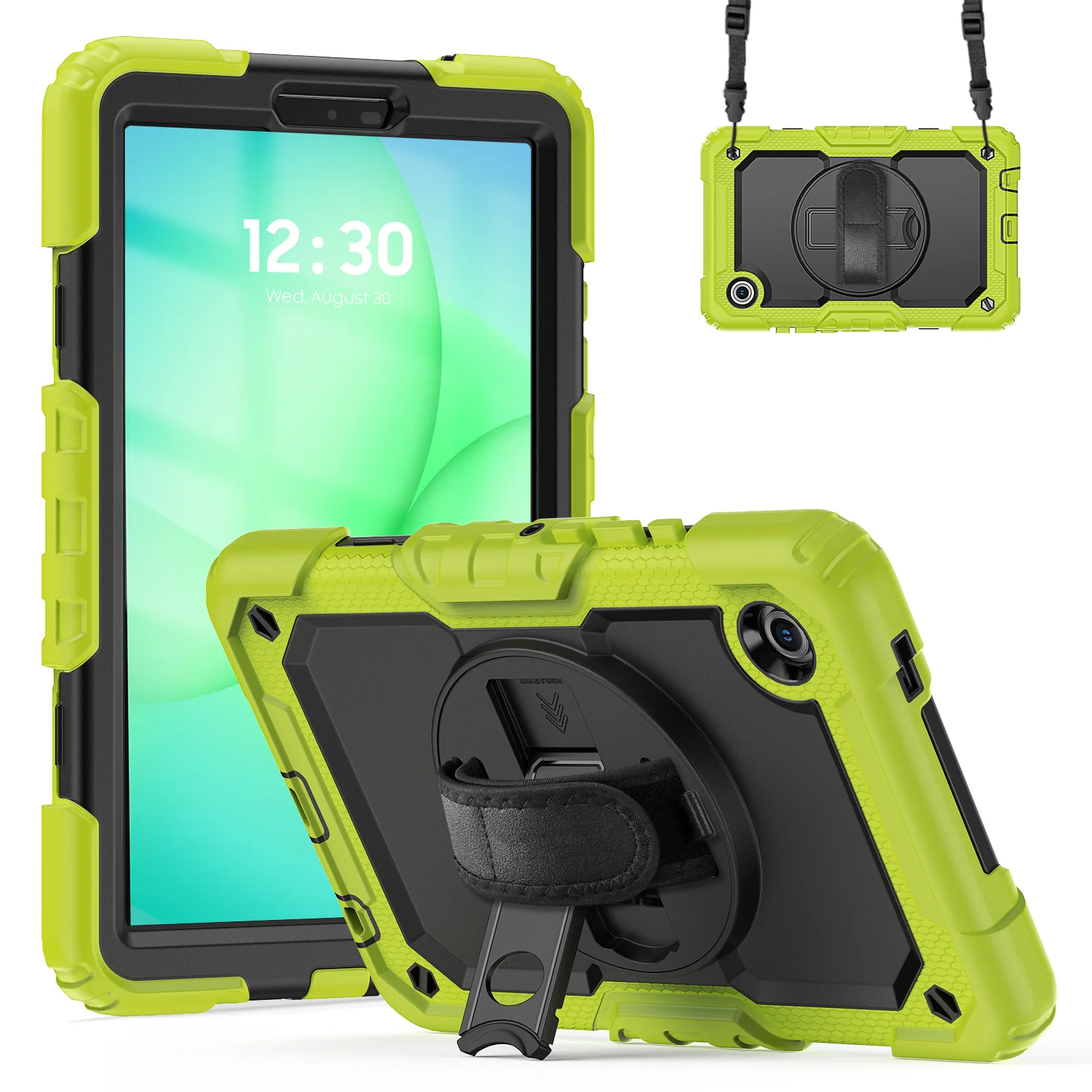 Heavy Duty 360 Rotatable Stand Armor Case with Screen Protector