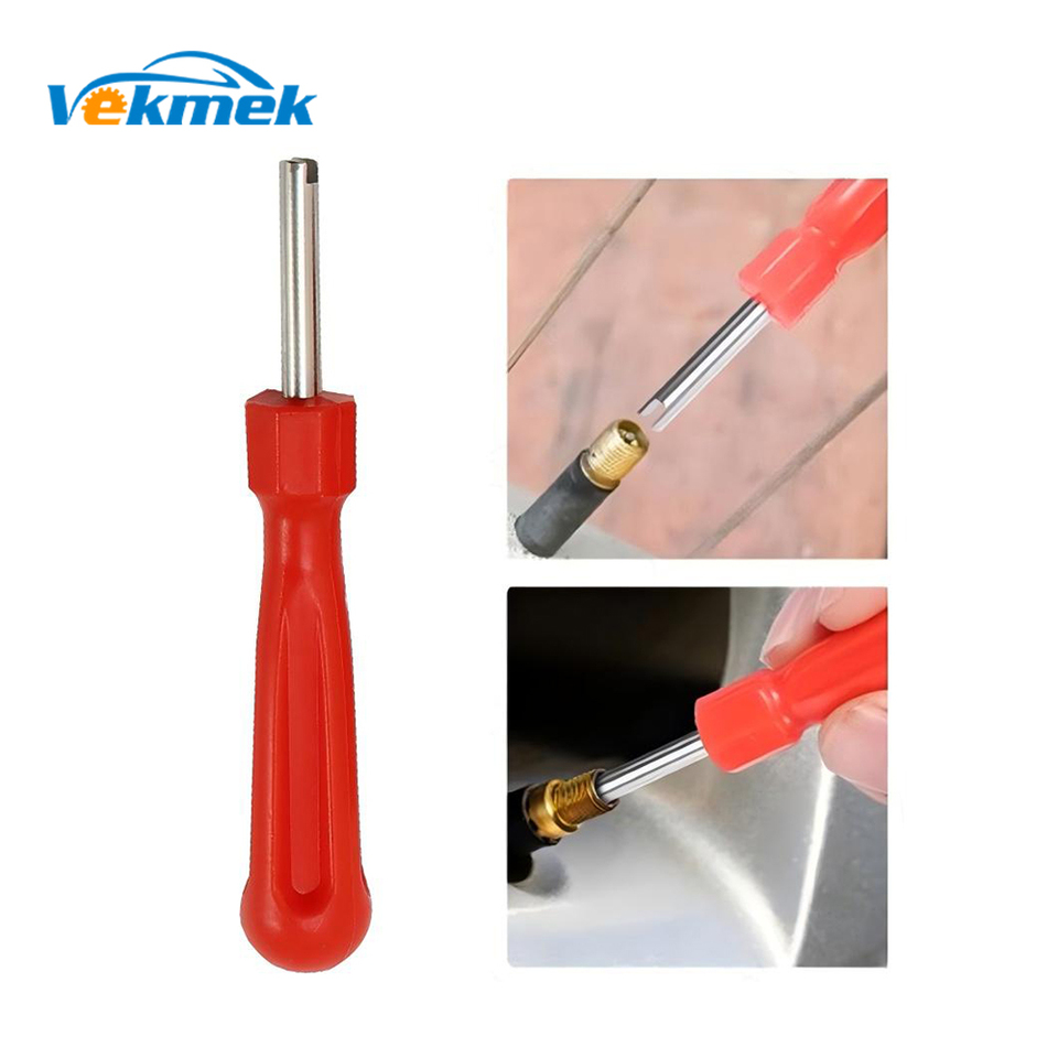 1Pc Car Tire Valve Core Remover Tool Bike Motorcycle Replacement Tyre Valve Repair Tool Tire Nipple Stem Core Wrench Spanner Key