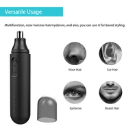 Electric Nose Hair Trimmer for Men usb Rechargeable Professional Removal Clipper implement Shaver tec bean 2