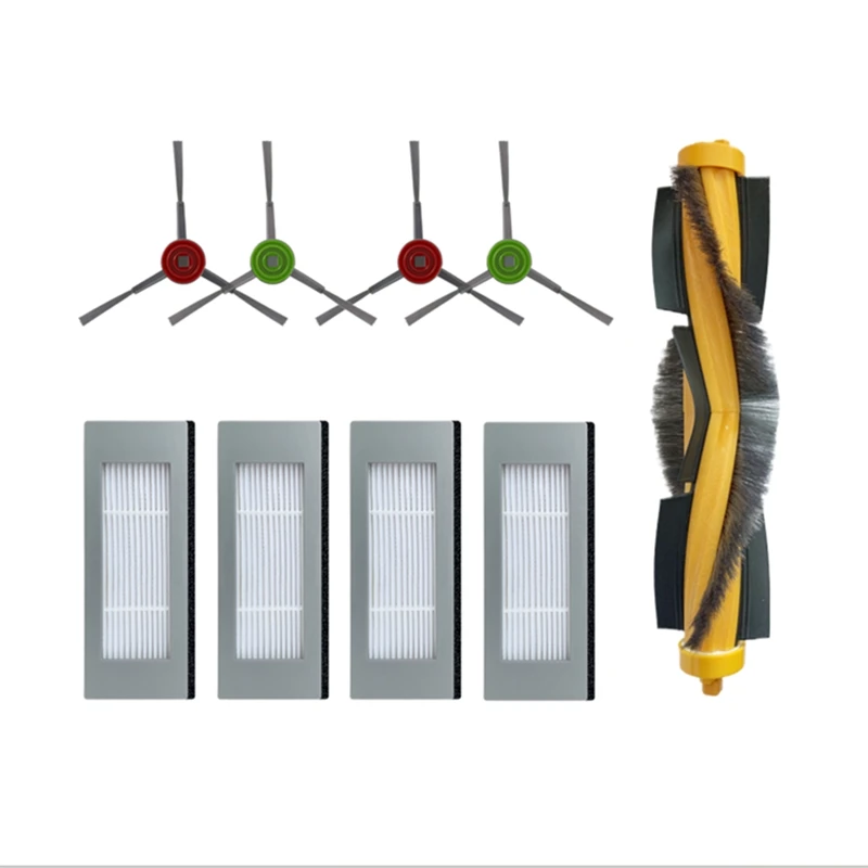 

Основная рулонная щетка, боковая щетка, набор Hepa-фильтров Для Ecovacs Deebot Ozmo 900 DN5G Запчасти для пылесоса