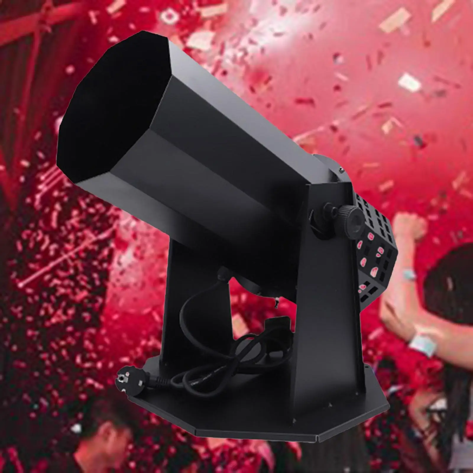 

Electric Confetti Machine Professional Easy to Use High Powerful Party Confetti Blower for Club Concerts Concerts KTV Parties