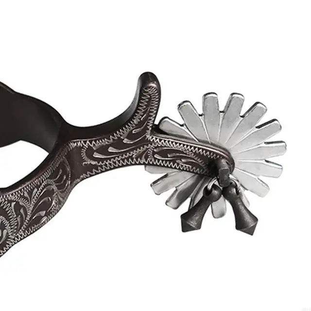 Horse Spur Replacement Metal Western Cowboy Spur Competition Equipment 4
