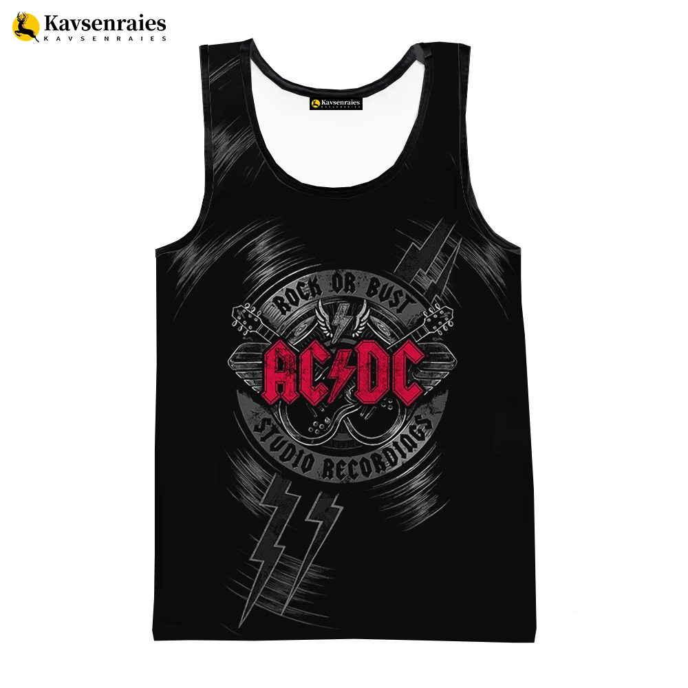 Men's Tank Top Shirt | Sleeveless Shirt Men | Ac Dc Tank Top | Rock ...