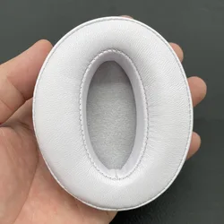 Premium Replacement Ear Pads - Soft Foam Ear Cushions for Enhanced Comfort and Sound Quality (White sheepskin)