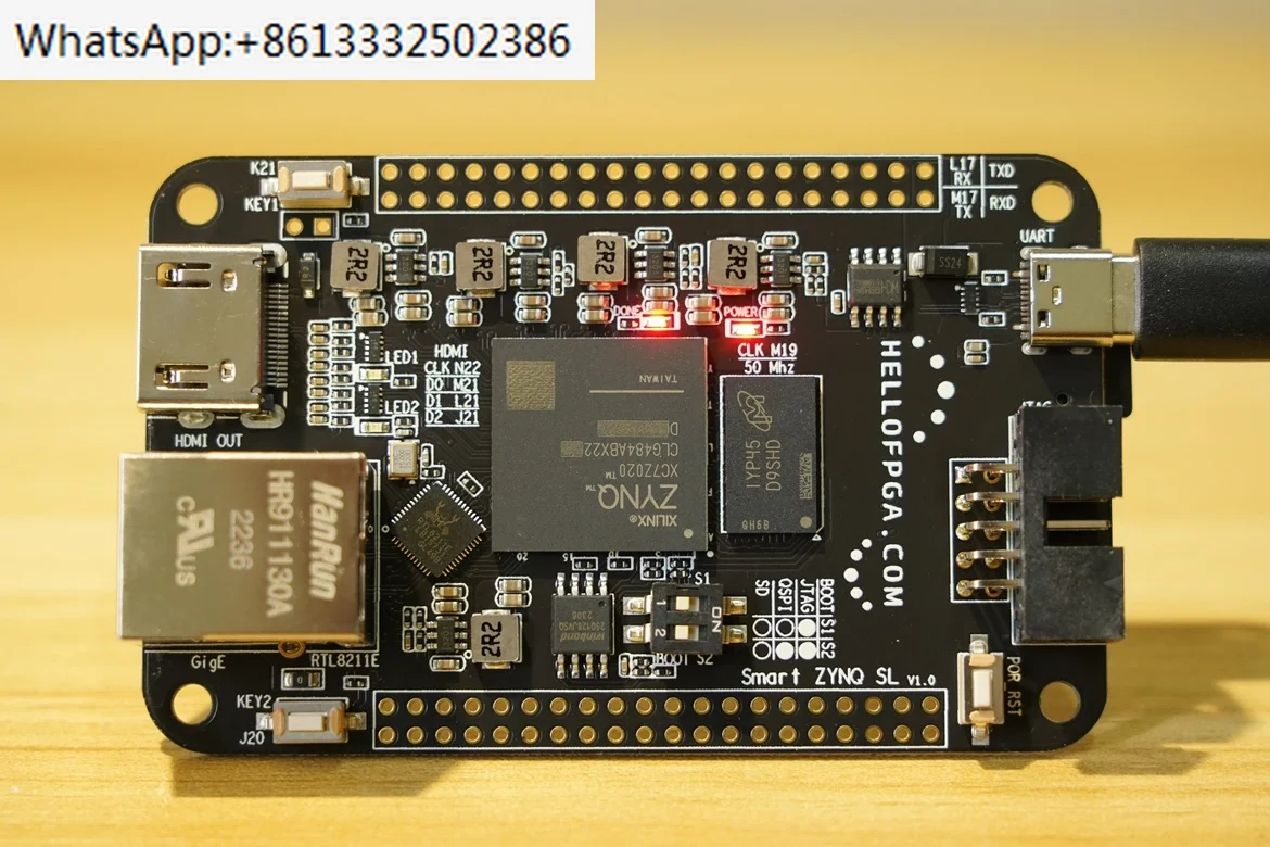 

Xilinx FPGA ZYNQ 7020 Minimum System Board Development Board