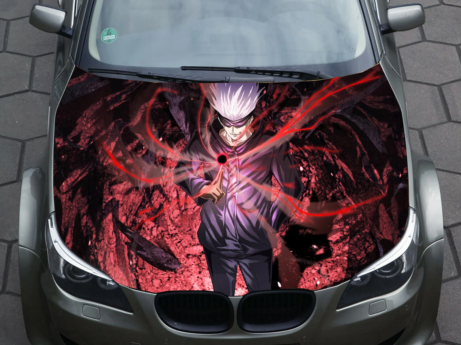 Jujutsu Kaisen Anime Car Hood Decal Vinyl Sticker Graphic Packaging