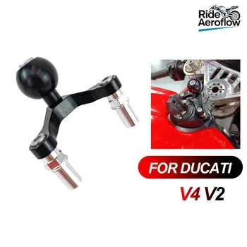Supporto per Cellulare da Moto per Ducati Street Fighter V2 V4, Installazione Non Distruttiva