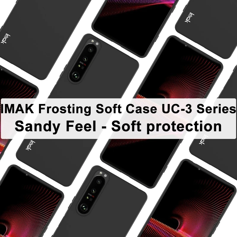 For Sony Xperia 1 III IMAK UC-3 Series Shockproof Frosted TPU Protective Case