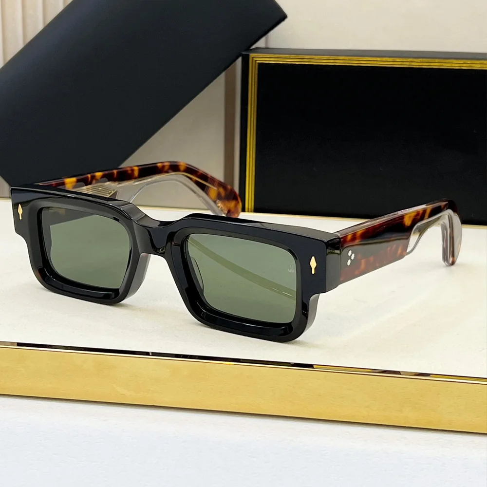 

JMM ASCARI Fashion Luxury Square Sunglasses Men High Quality Acetate UV400 Women Eyeglasses Vintage SUNGLASSES