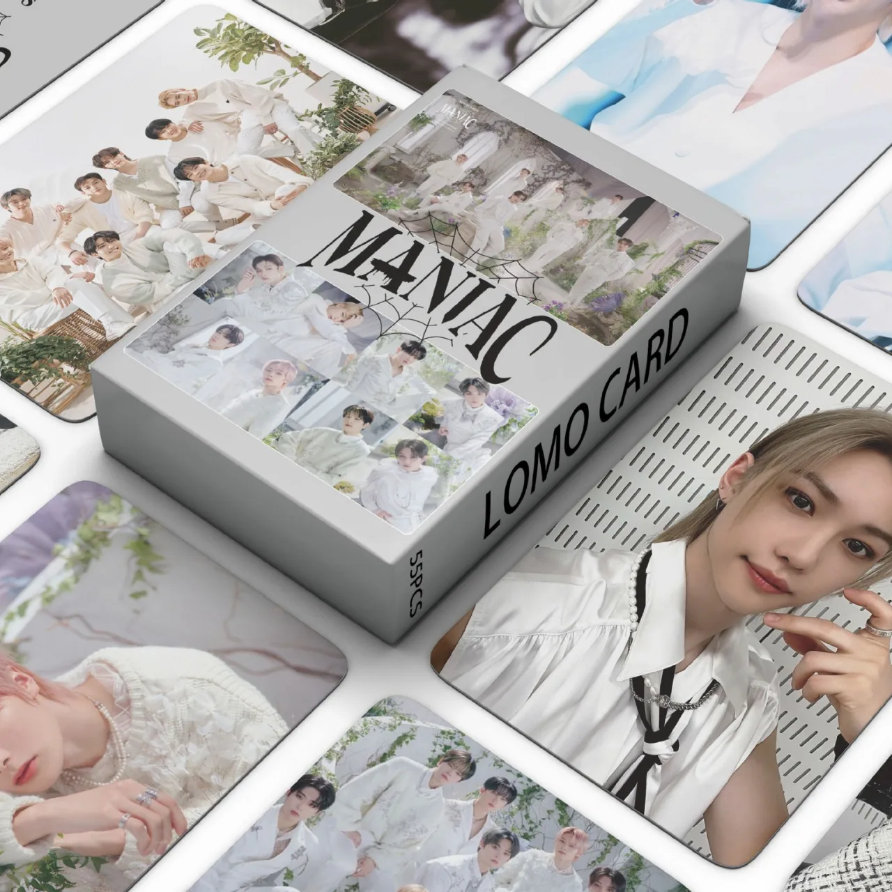 Lomo Cards 55pcs Kpop Stray Kids New Album MANIAC JAPAN ENCORE Photocards Straykids Photo Print High Quality