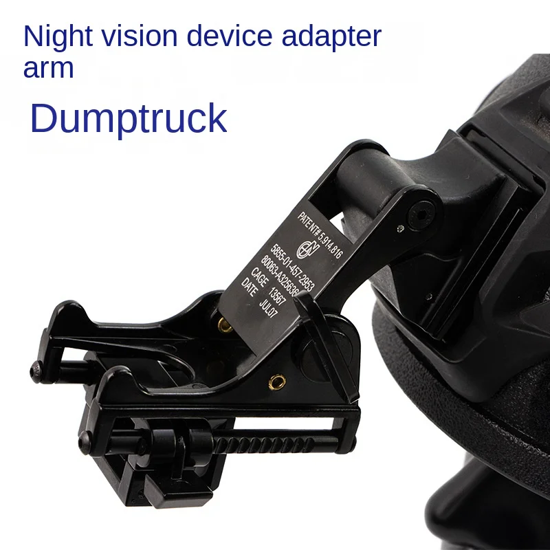 Metal Night Vision Dump Truck Bracket M88/MICH2000/Helmet Bracket Helmet Card connectx® 5 vpi adapter card edr ib 100gb s and 100gbe single port qsfp28 pcie3 0 x16 tall bracket rohs r6