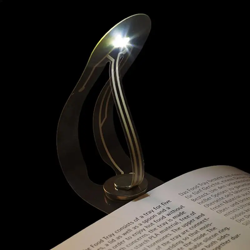 

Reading Light Thin Bookmark Lamp Lightweight Bendable Novelty Lighting Small Lamps For Classroom Travel Dormitories Business