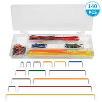 Breadboard Jumper Wire Kit with 400-Point Bread Board + 65pcs Multiple Sizes M/M Jumper Wire +140 Pieces 2-125mm Jumper Wire - Image 5