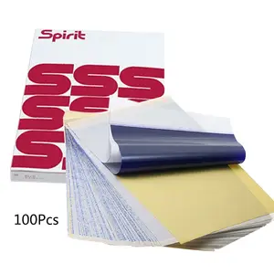 5/10pcs Tattoo Transfer Paper A4 Size Carbon Copier Spirit Thermal Stencil  Paper 4 Layers Tattoo