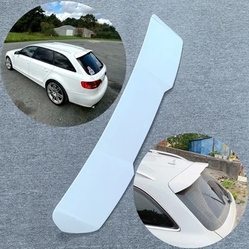 Per Audi A4 B8 8.5 Avant/Allroad 2008 Al 2016 Baule Posteriore Tetto Spoiler Posteriore Tetto Lip Spoiler Ala Auto Ala di Coda Accessori Auto