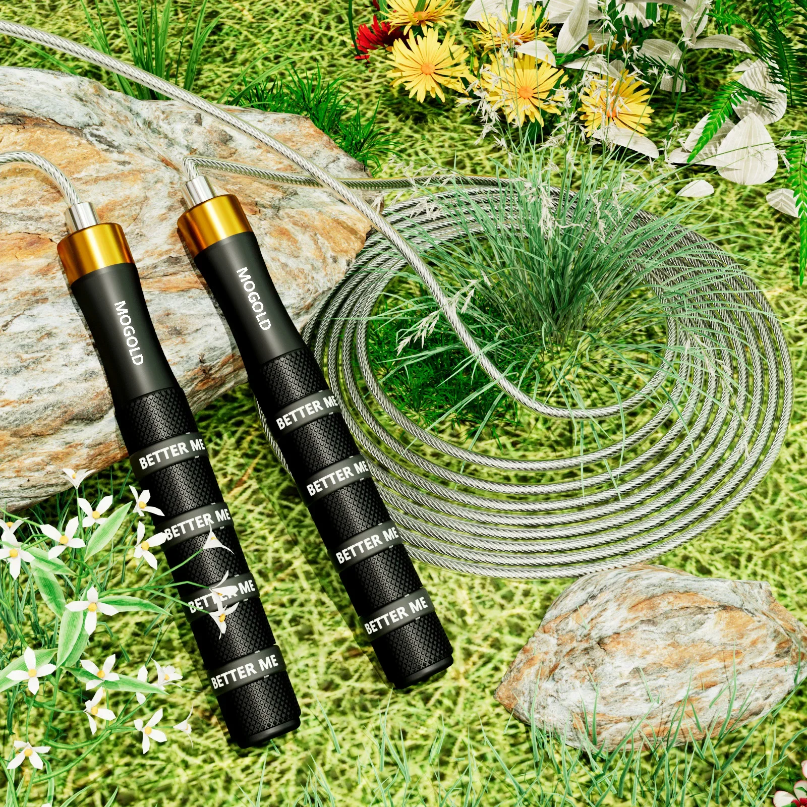 حبل القفز الاحترافي للبالغين في صالة الألعاب الريا...