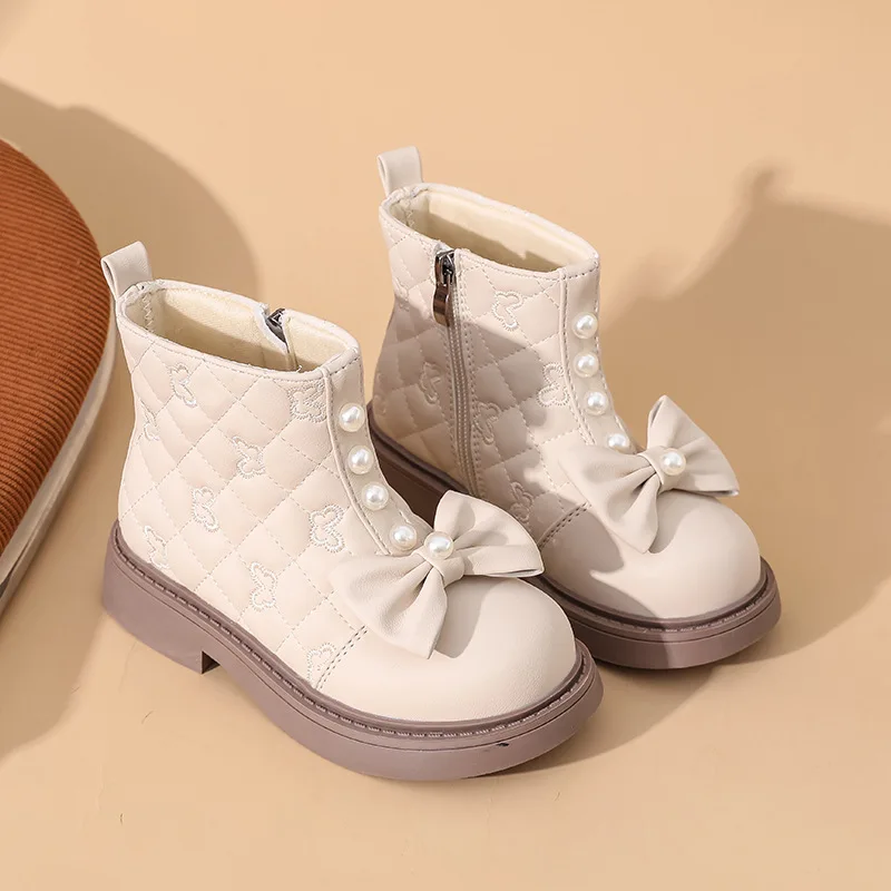 Girls Winter Casual Boots Soft Bottom Anti Slip