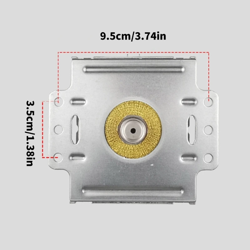 Professional 900W Microwave Oven Magnetron M24FB-610A Microwave Oven Part Metal Texture Suitable for Heating Application
