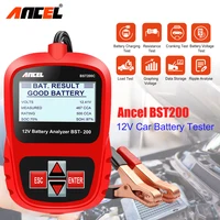 Ancel BST200 Car Battery Tester Multi Languages 12V 1100CCA Battery Analyzer Automotive Scanner Car Diagnostic Tool Free Update 1