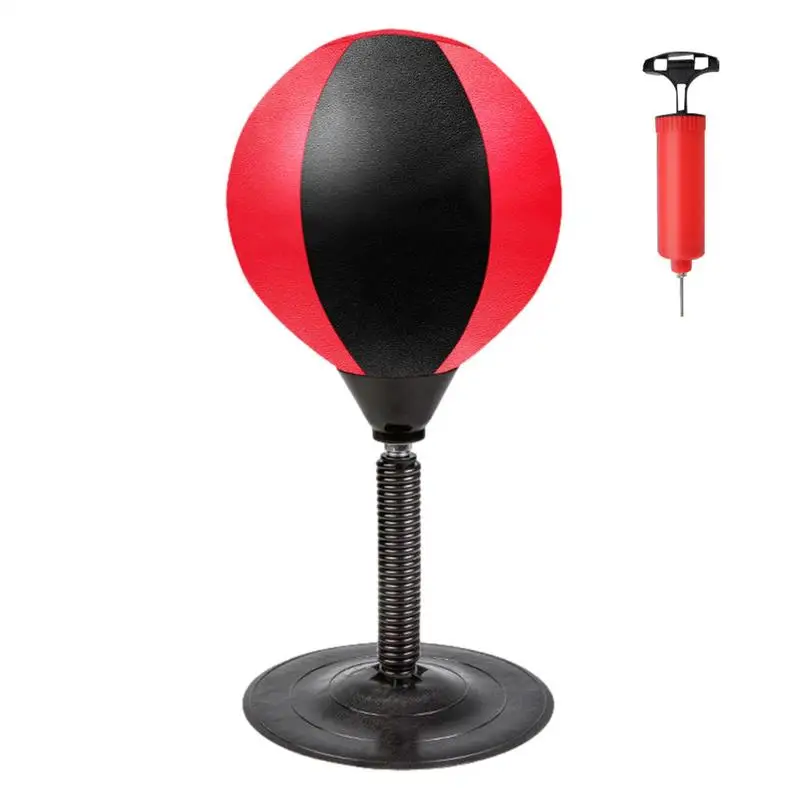 Stress Release Desktop Punching Ball With Suction Cup Tabletop Boxing Punching Bag Tress Buster Desk Boxing Punch Ball
