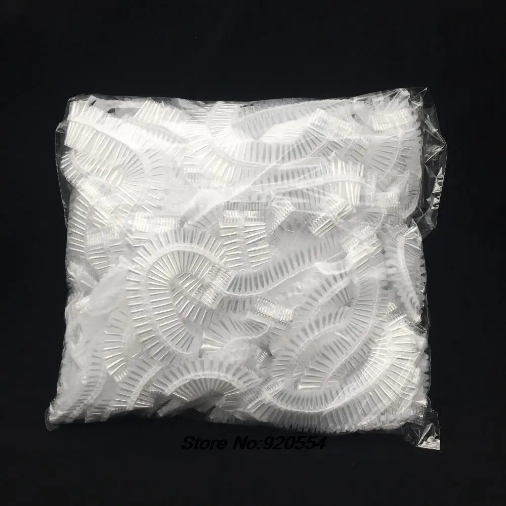 100pcs Disposable Shower Caps Hat Bathing Caps Hotel One-Off Elastic Shower Cap Clear Hair Salon Bath disposable shower cap shower cap disposable hair cap