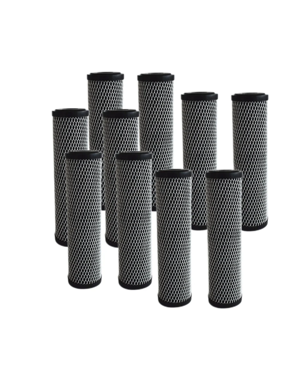 Activated Carbon Impregnated Cellulose 5 micron Water Filter Cartridge C1