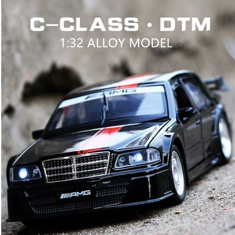 

1:32 C-Class DTM Модель гоночного автомобиля из сплава, литой и игрушечный автомобиль, модель металлического автомобиля, имитация звука, фотоколлекция, игрушки в подарок