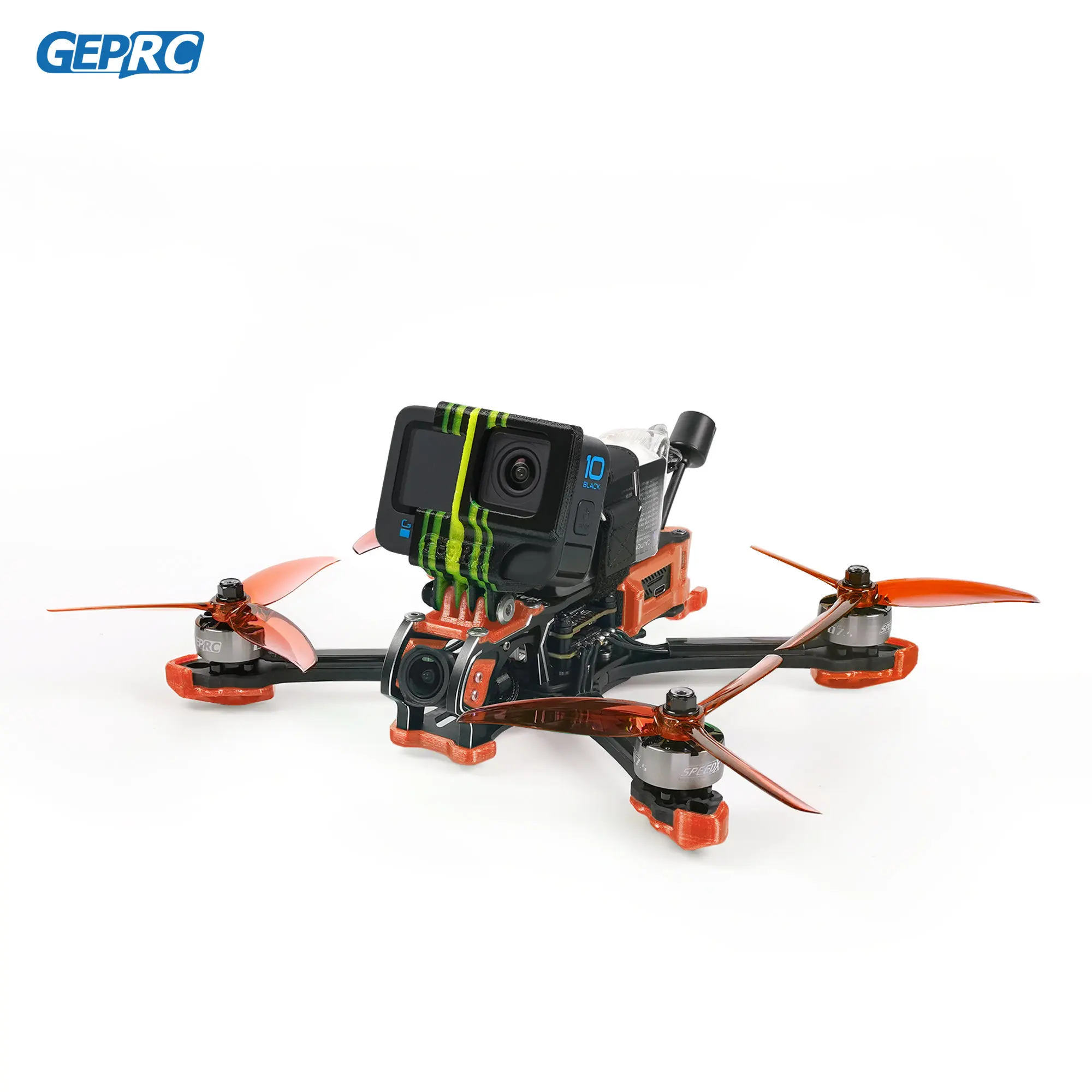 GEPRC-MARK5 HD O3 프리스타일 FPV 드론 오렌지 시스템 6S 새로운 VTX O3 에어 유닛, RC FPV 블루투스 쿼드콥터 프리스타일 드론