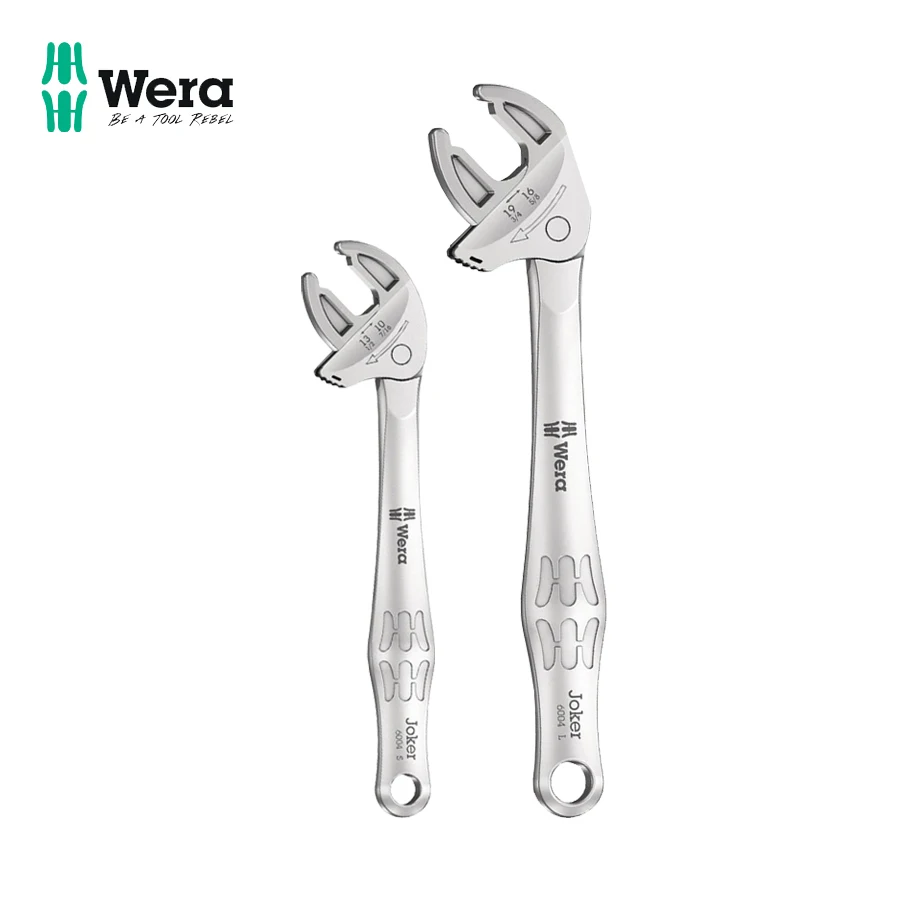 WERA6004JokerSelfAdjustableRatchetOpenEndWrenchwithFlexible
