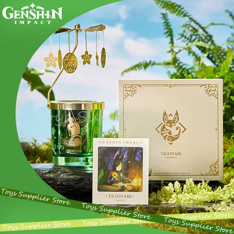 Autentico Ufficiale Genshin Impact Game Periferiche Tighnari Impression Gallop Lamp Aromaterapia Candle Set Fashion New Decoration