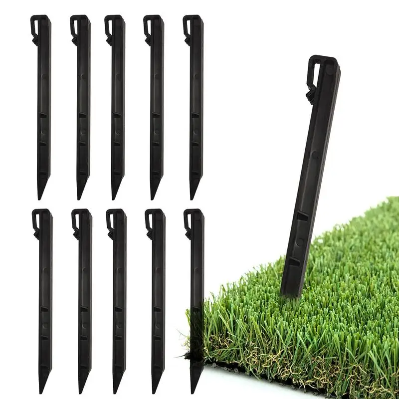 

Garden Landscape Edging Stakes 10pcs Garden Landscape Edging Stakes Nail 10 Inch PP Landscape Edging Spikes Anchoring Spikes