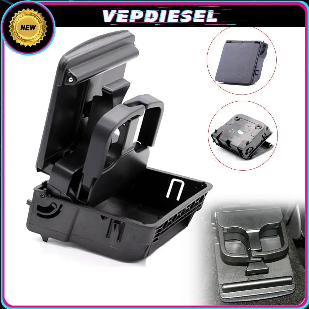 

Brand New 1K0862532 Rear Armrest Black Central Console Cup Holder For VW Jetta MK5 Golf MK6 Rabbit GTI EOS 1K0 862 532 F 9B9