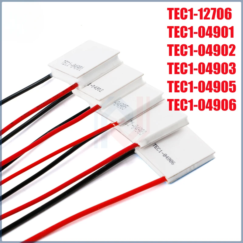 TEC1-12706 TEC1 04901 04902 04903 04905 04906 Thermoelectric Cooler Peltier 40*40MM 12V 5V Peltier Elemente Module