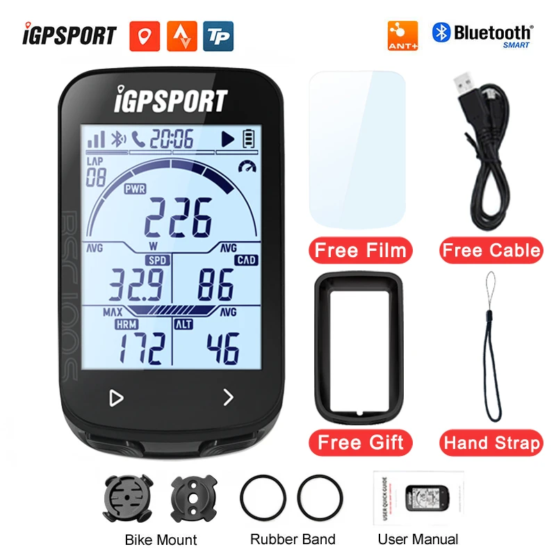 iGPSPORT BSC100S IGS Cycle Computer Speedometer Outdoor Riding Sensor MTB Road Bike Accessories