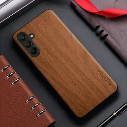 Bamboo Wood Pattern Leather Back Cover - Premium Case with Unique Design for Galaxy A30S (YL)