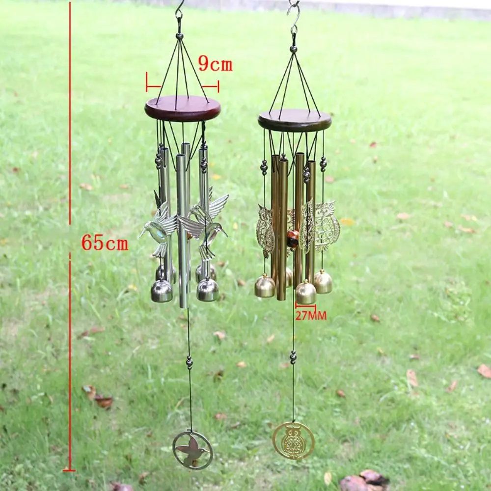Large Wind Chimes Bells Copper Tubes Wind Chimes Door Hanging Ornament Home Decoration Outdoor Yard Garden Home Decor