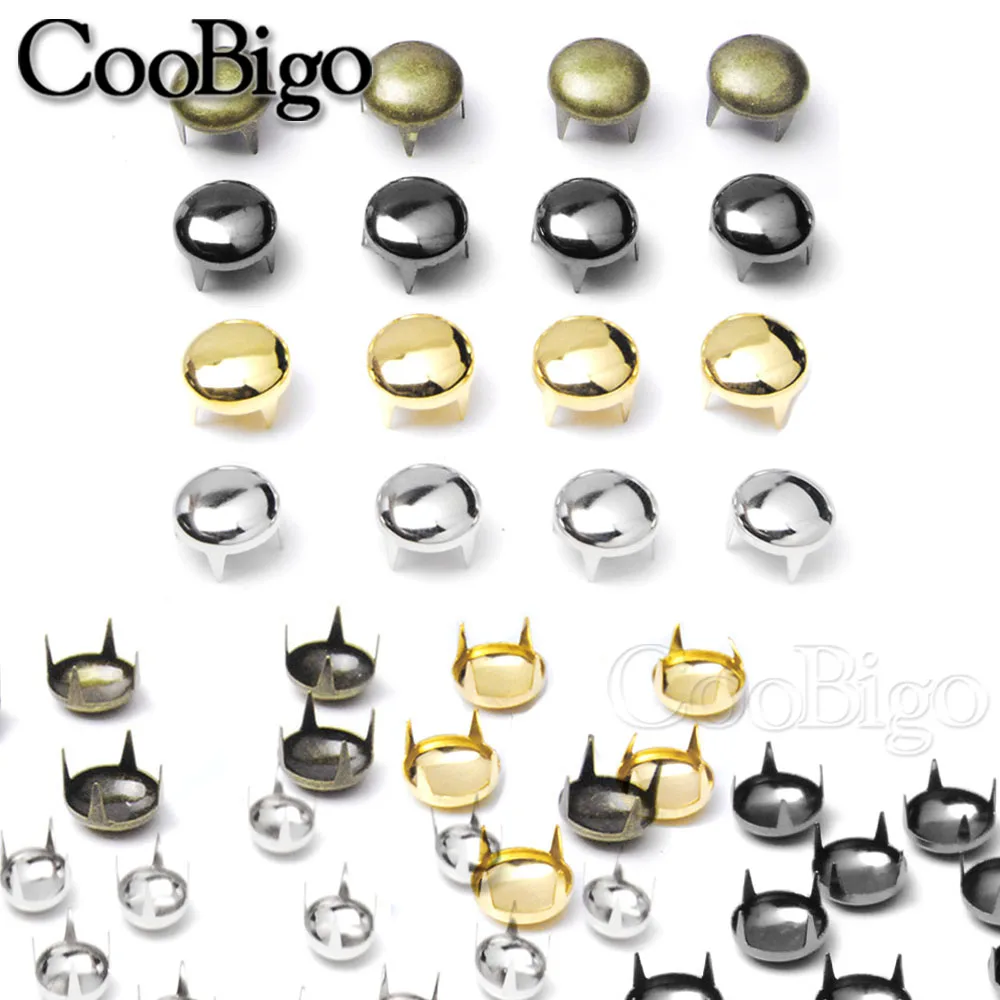 Punk Spikes Rivets Clothes Silver Rivet Studs Spikes Punk Studs