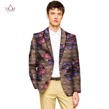 

Mens Slim Fit Blazer Full Sleeve Africa Bazin Riche Formales Blazer Casual Masculino 6xl Jackets Men's Blazers Print WYN416