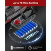 Vistefly Cordless Vacuum Cleaner V15 Pro Max, 600W 45Kpa 70 Mins Self-Standing Stick Vacuum with Touch Screen, Double Dust Cup 2