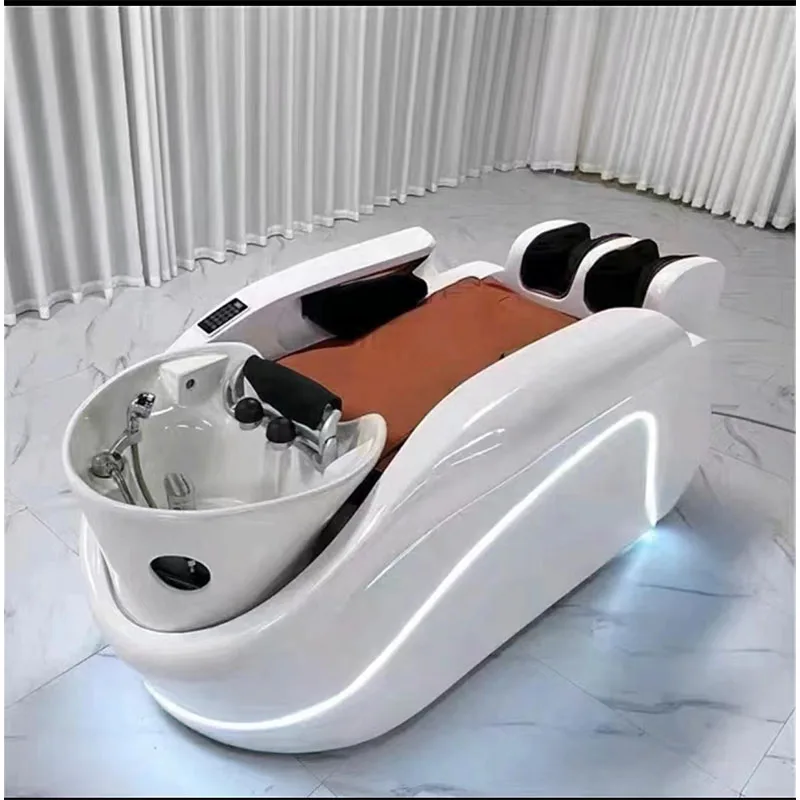 

Intelligent Multifunctional Salon Chairs For Hair Stylist Hairdressing Seats Shampoo Massage Bed Aesthetic Washing Equipment