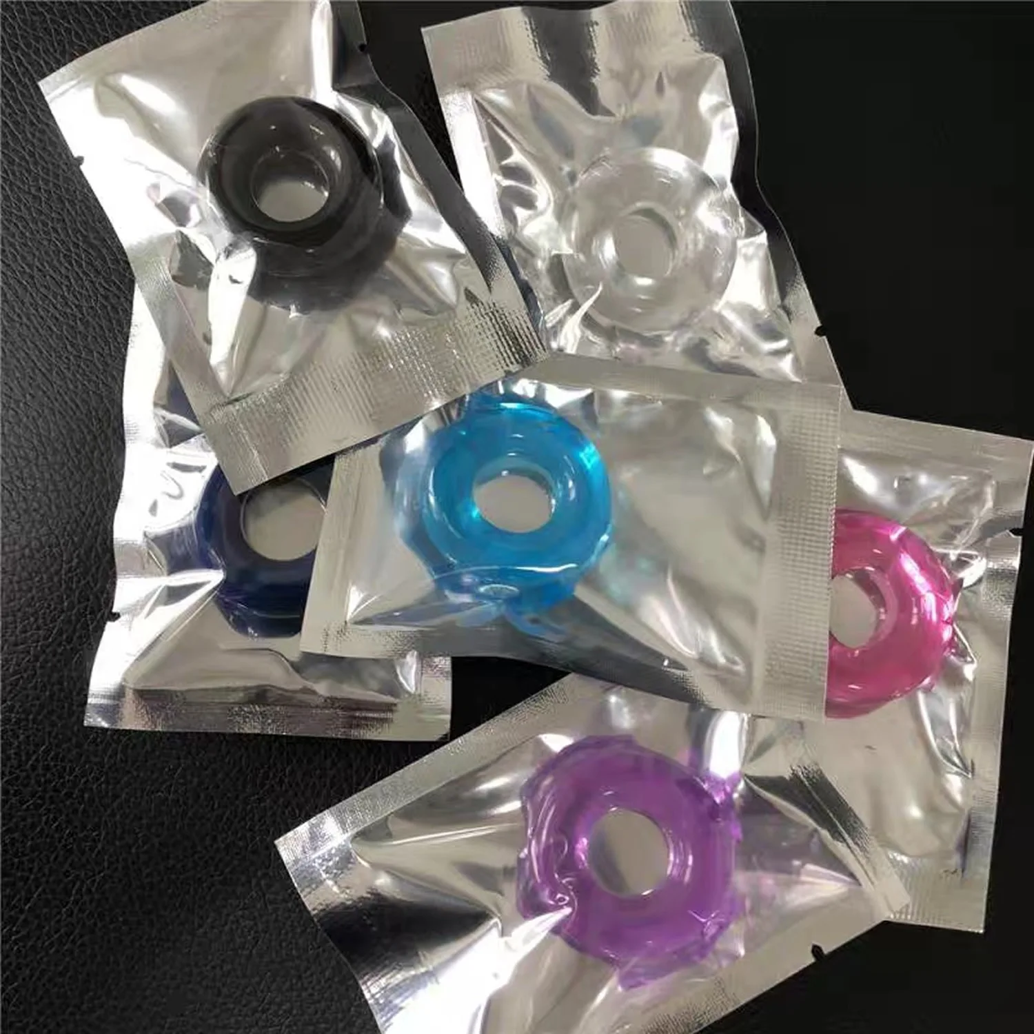 10PCS Doughnuts Rings TPE Silicone Durable Ring Adult Men Ejaculation Delay Enlargement Toys for Male Sex_voghion.com