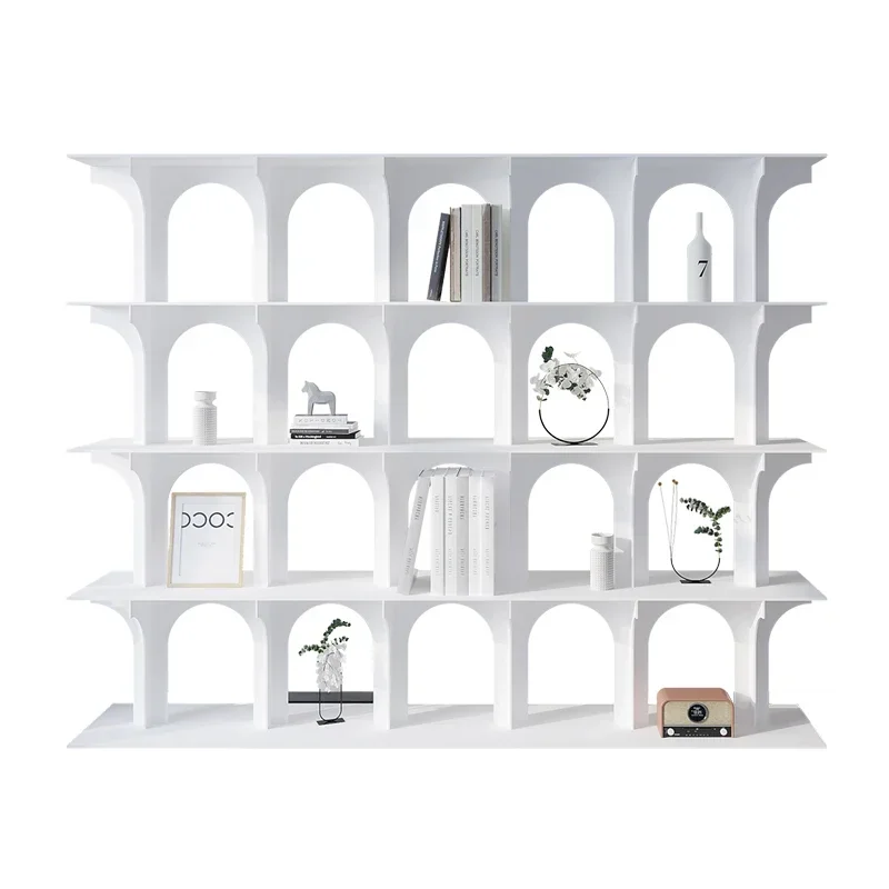 

TLL Acrylic Exhibition Hall Bookshelf Display Hallway Rack Customization